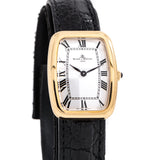 1990's Vintage Baume & Mercier Men's Ref. 38303 "Faberge" Style Watch in Solid 18k Yellow Gold (# 15225)