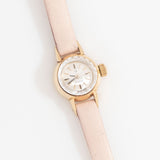 1962 Vintage Ladies Omega Ref. 516 Solid 18k Yellow Gold Watch (# 15714)