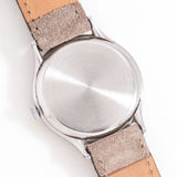 vintage omega stainless steel ww, case back