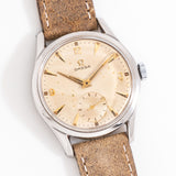 vintage omega oversized ss ww, on its back
