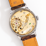 vintage jlc WWII wristwatch, movement