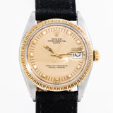 1966 Vintage Rolex Oyster Perpetual Date Automatic Ref. 1505 in 18K Yellow Gold & Stainless Steel (# 14386)