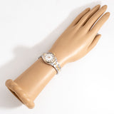 vintage two tone ladies rolex 26mm, buckley dial, wrist shot overview