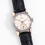 1943 Vintage Rolex Ladies Sized Ref. 4329 10k Rose Gold Lugs & Stainless Steel Watch ( #14388)