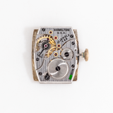 vintage hamilton tonneau shape ww, movement shot