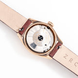 1948 Vintage Ladies Rolex Oyster Perpetual "Bubbleback" Ref. 4686 9k Rose Gold Capped Watch (# 15239)