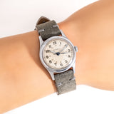 1950's Vintage Wittnauer Military Style Stainless Steel Watch (# 15251)