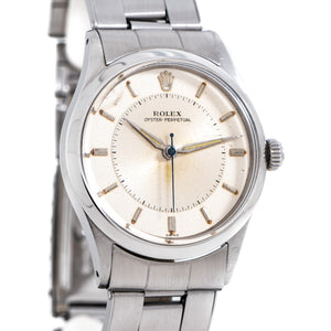 1957 Vintage Rolex Oyster Perpetual Ref. 6532 Automatic Stainless Steel Watch (# 14408)