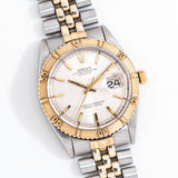 1968 Vintage Rolex Thunderbird Datejust Reference 1625 2 Tone 14K Yellow Gold & Stainless Steel Watch (# 14739)