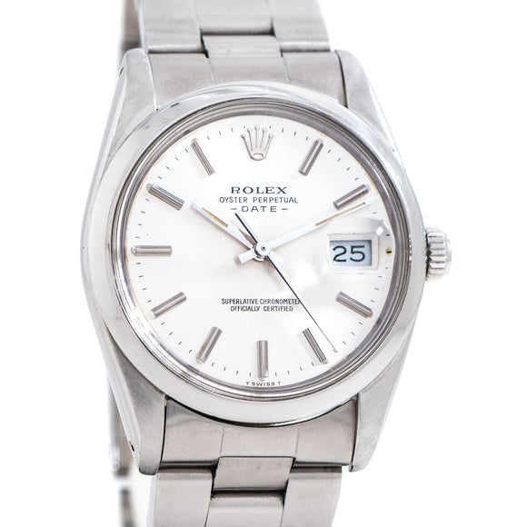 1984 Vintage Rolex Oyster Perpetual Date Ref. 15000 in Stainless Steel (# 14432)