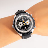 wrist shot, close up