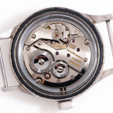 1970's Vintage Record Military Issue Stainless Steel Watch  (# 14479)