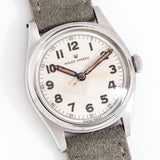 additional angle of the rolex and its dial laying on its back