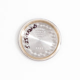 inside the case back of the rolex oyster