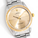 additional shot of the rolex oyster perpetual zephyr watch