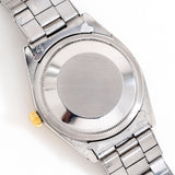 case back of the rolex oyster zephyr watch