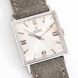 1965 Vintage Omega Automatic Square-Shape Ref. 161.014 Stainless Steel Watch (# 15374)