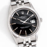 rolex date automatic black dial additional shot