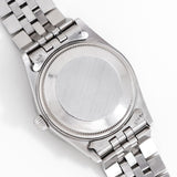 case back of the rolex date automatic watch