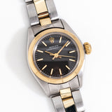 two tone rolex ladies watch dial image