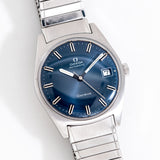 vintage omega geneve additional blue dial