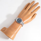 vintage omega geneve blue dial additional wrist shot overview
