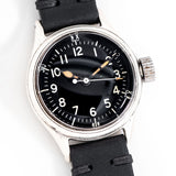 1942 Vintage Bulova A-11 Military WWII-Era Chrome & Nickel Watch (# 15407)