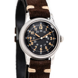 vintage bulova watch dial shot
