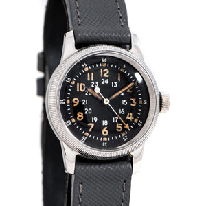 vintage waltham military dial shot