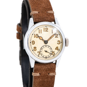vintage hamilton military dial shot