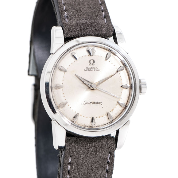 1958 Vintage Omega Seamaster Ref. 2846 9 SC Stainless Steel Watch (# 15415)