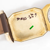 vintage illinois timepiece interior case back shot