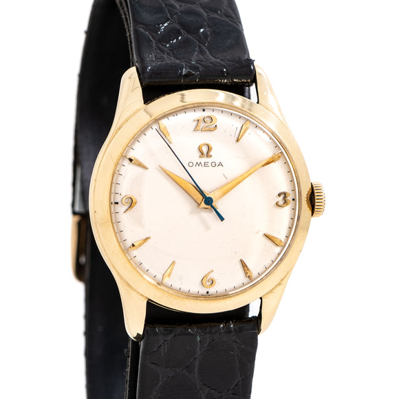 vintage omega watch dial shot
