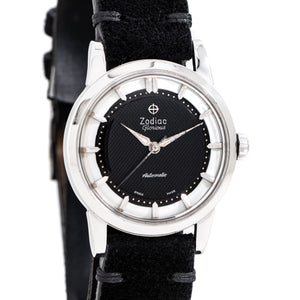 vintage zodiac glorious watch dial shot