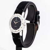 vintage zodiac glorious watch dial shot, side view