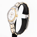 vintage rolex zephyr dial shot, crown side