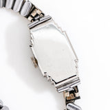 vintage hamilton ladies watch case back shot