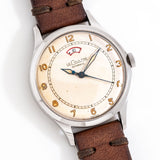 lecoultre power reserve dial shot, on its back