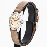 rolex oyster dial shot, side view