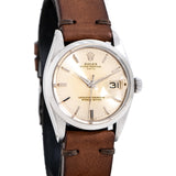 vintage rolex date automatic dial shot