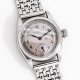 vintage rolex royal timepiece dial shot, on its back