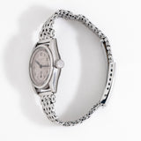 vintage rolex royal timepiece dial shot, on its side