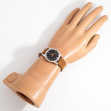 vintage omega seamaster black wrist shot, overview