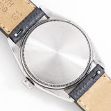 vintage rolex oysterdate red date case back shot