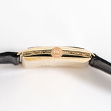 vintage omega rectangular watch crown shot