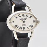 vintage vulcain oval shaped timepiece