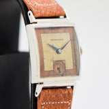 1937 Vintage Hamilton "Ross" 14k White Rose Gold Filled Watch (# 15805)