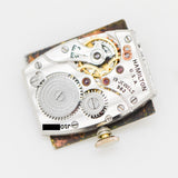 1937 Vintage Hamilton "Ross" 14k White Rose Gold Filled Watch (# 15805)