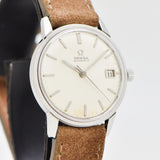 1965 Vintage Omega Automatic Ref. 166.037 Stainless Steel Watch (# 15810)
