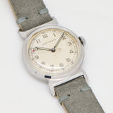 1940's Vintage Movado Ref. 18619 Stainless Steel Watch (# 15812)